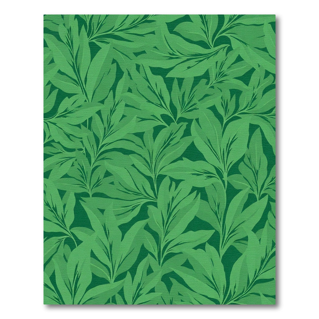 Verdant Green Leafy Branches Rug
