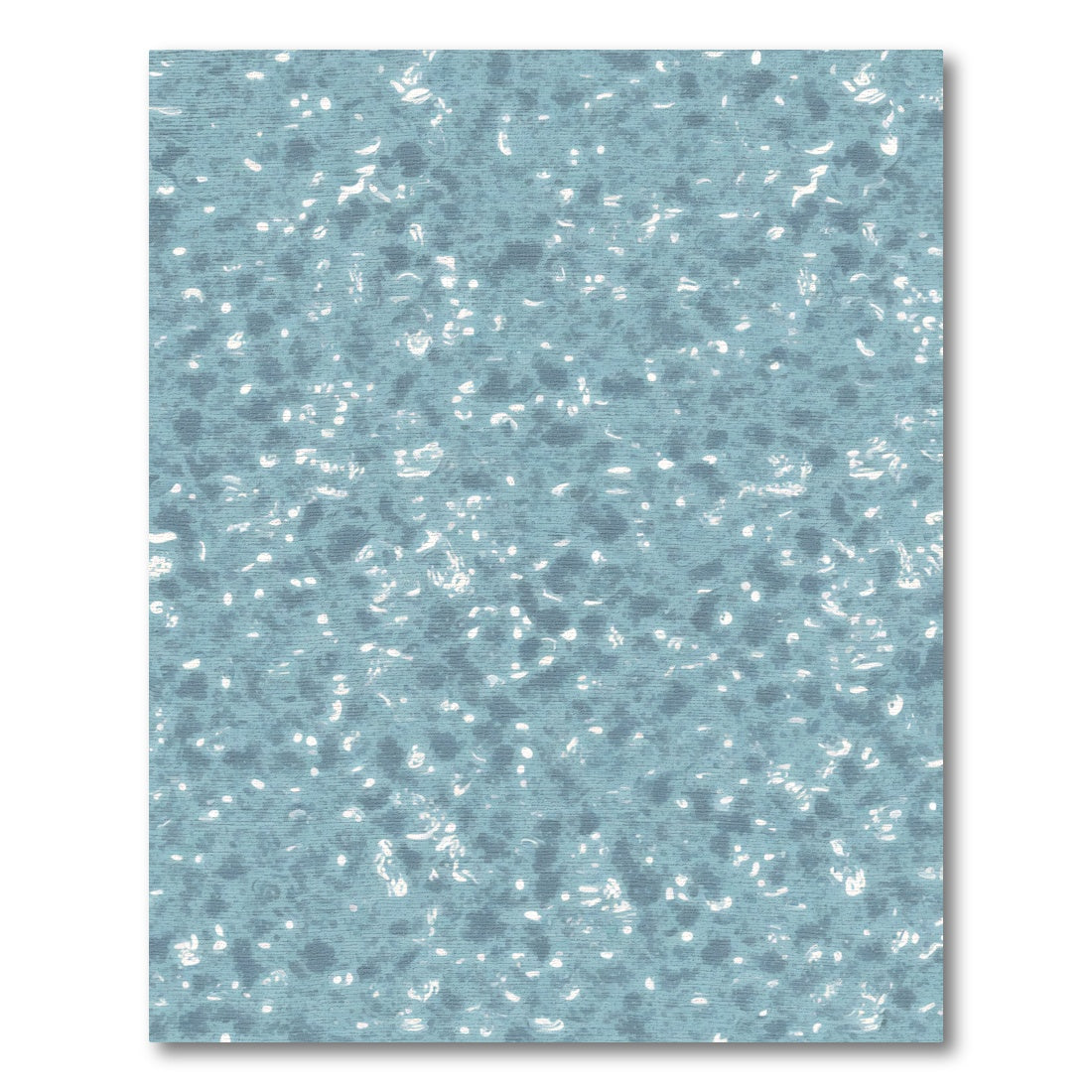Pale Blue Scattered Speckled Texture Rug