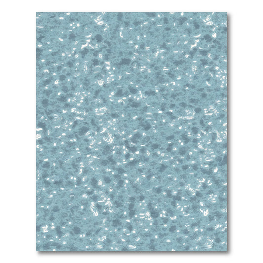 Pale Blue Scattered Speckled Texture Rug