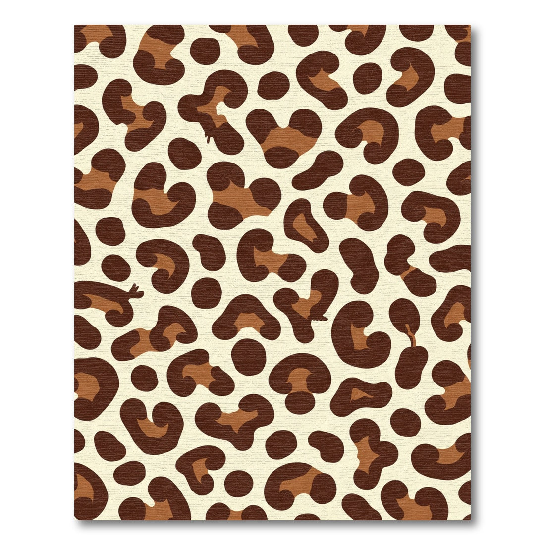 Brown Tan Spotted Animal Hide Rug