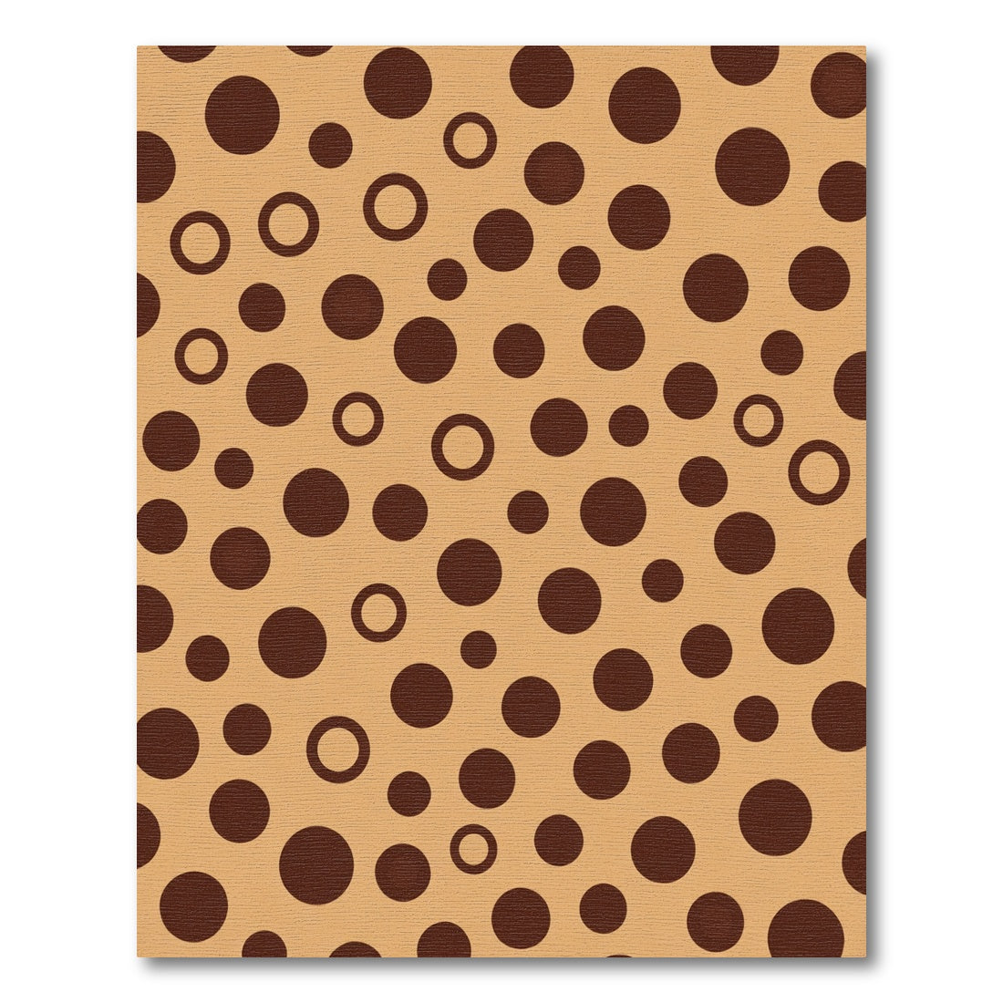Umbrella Spots Concentric Circles Rug