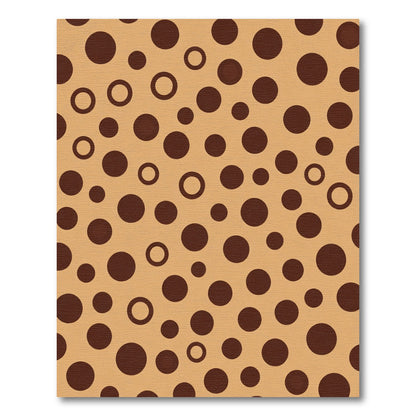 Umbrella Spots Concentric Circles Rug