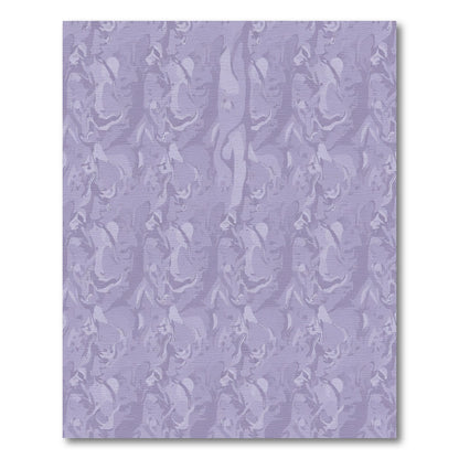Lavender Abstract Swirl Texture Rug