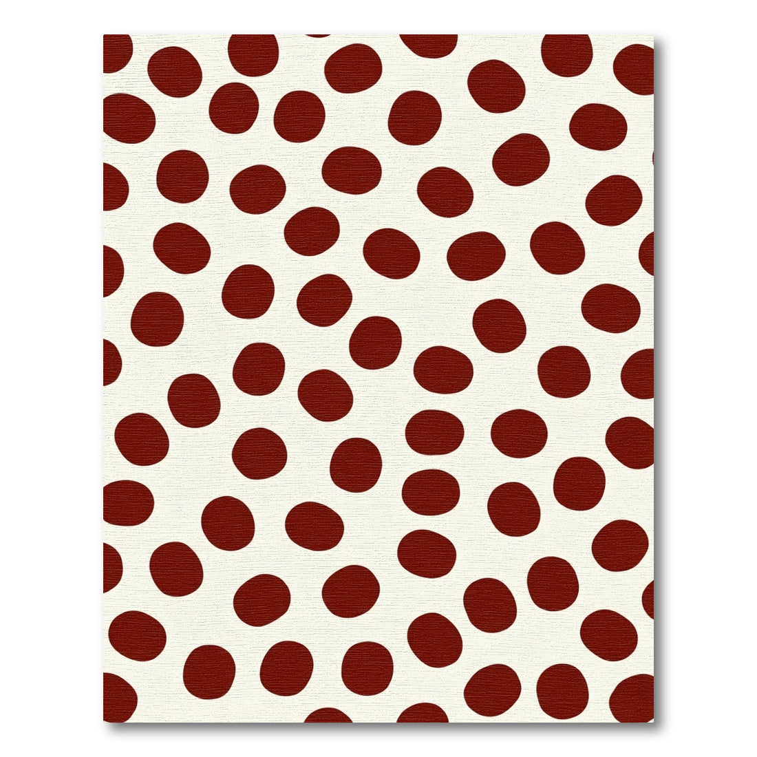 Classic Red Polka Dot Spot Rug