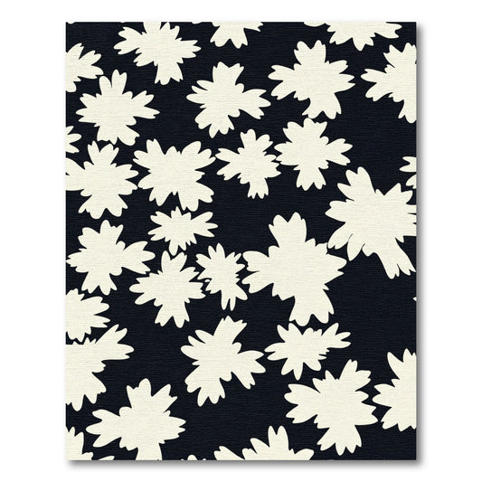 Cream Starburst Scatter Rug