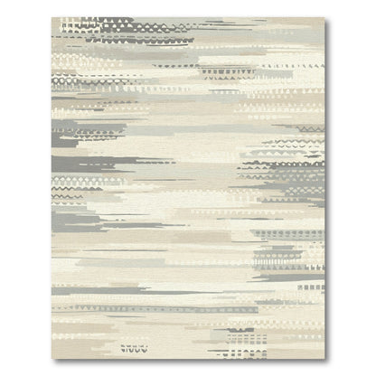 Faded Hues Abstract Dash Rug