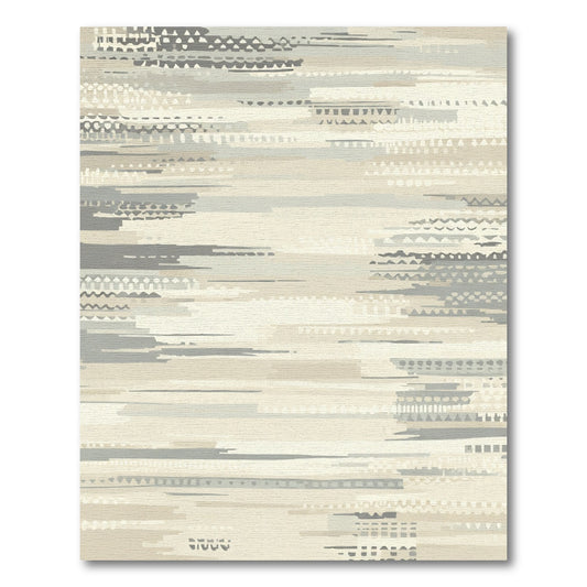 Faded Hues Abstract Dash Rug