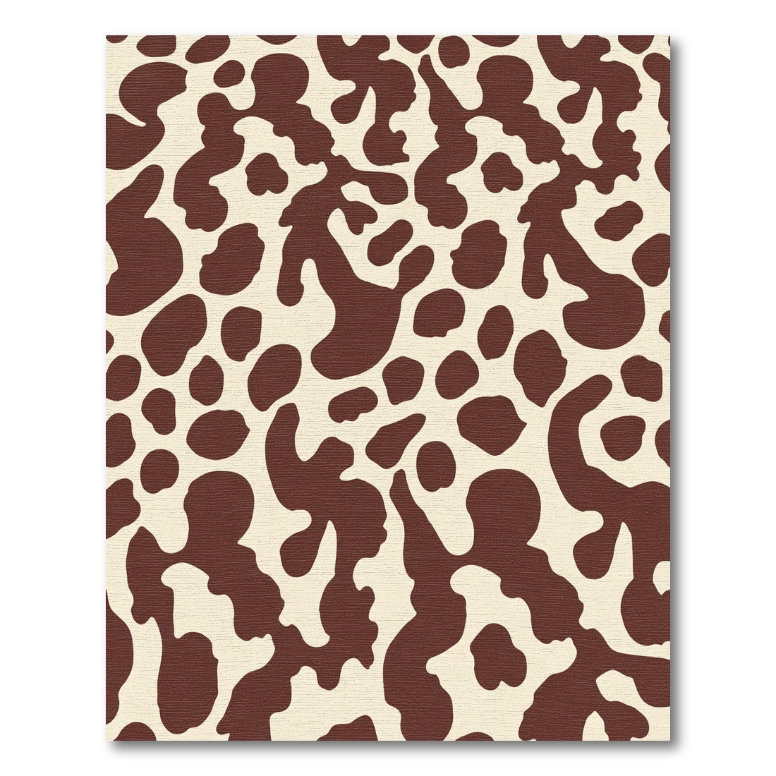 Brown Spot Organic Abstract Rug