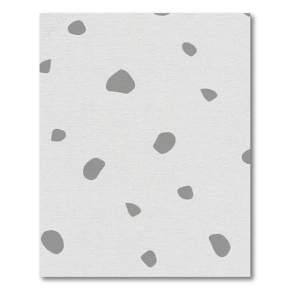 Gray Pebble Scatter Rug