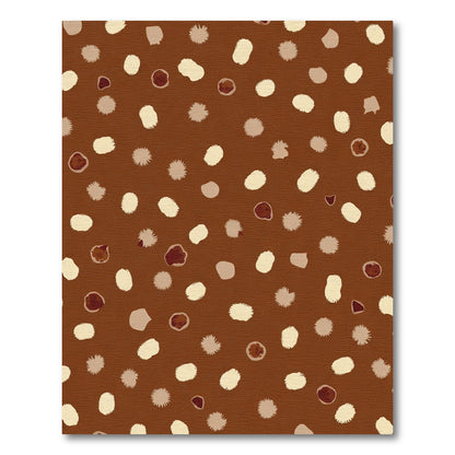 Cocoa Speckled Pebble Scatter Rug