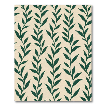 Ivory Deep Forest Botanical Vine Rug