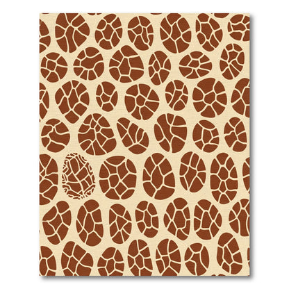 Safari Giraffe Spot Pattern Rug