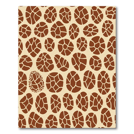 Safari Giraffe Spot Pattern Rug