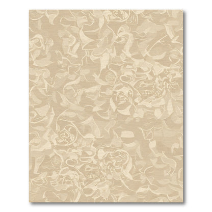 Earthy Vintage Skull Rose Scene Rug