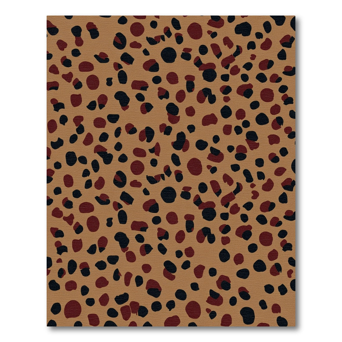 Neutral Spotted Animal Print Rug