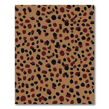 Neutral Spotted Animal Print Rug