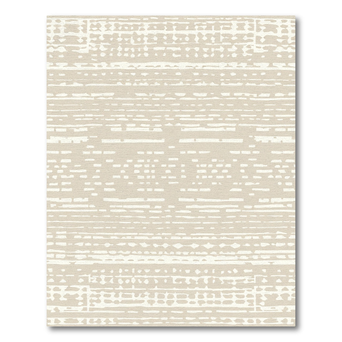 Earthy Stripe Texture Rug