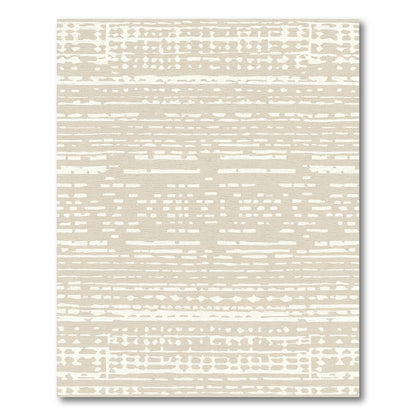 Earthy Stripe Texture Rug