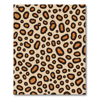 Brown And Tan Spots Rug