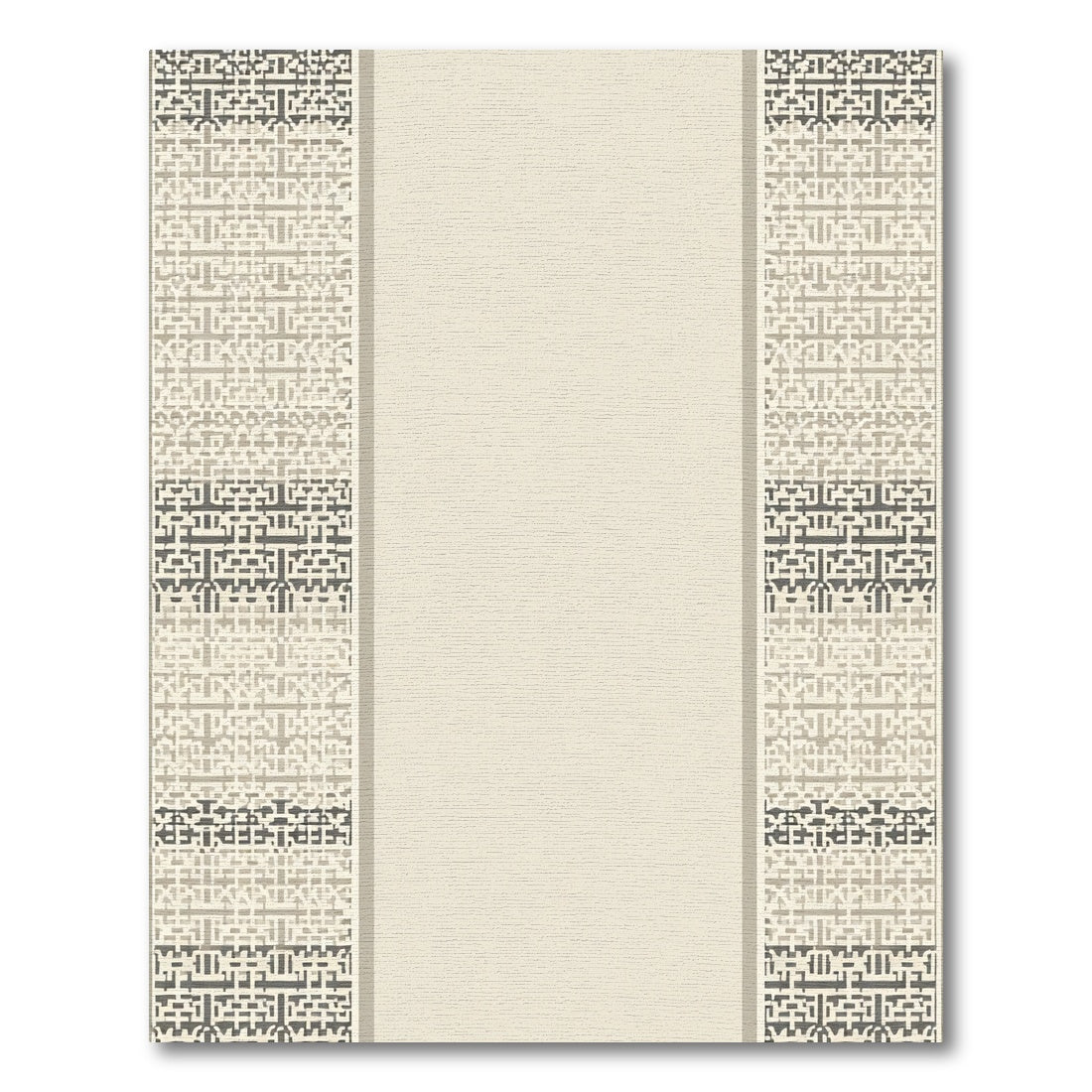 Neutral Tonal Geometric Lattice Rug