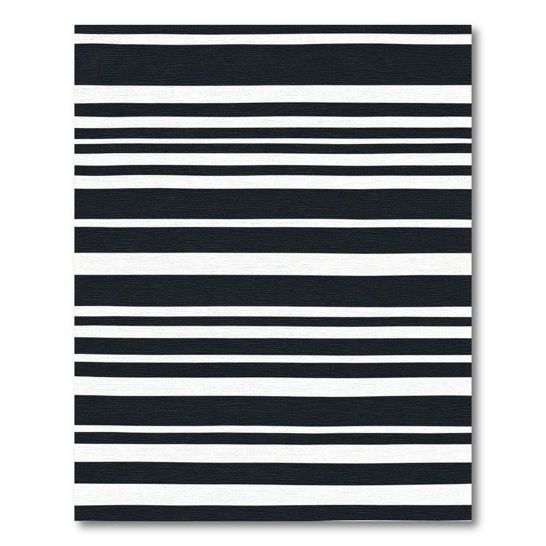 Dark Navy White Stripe Horizon Rug