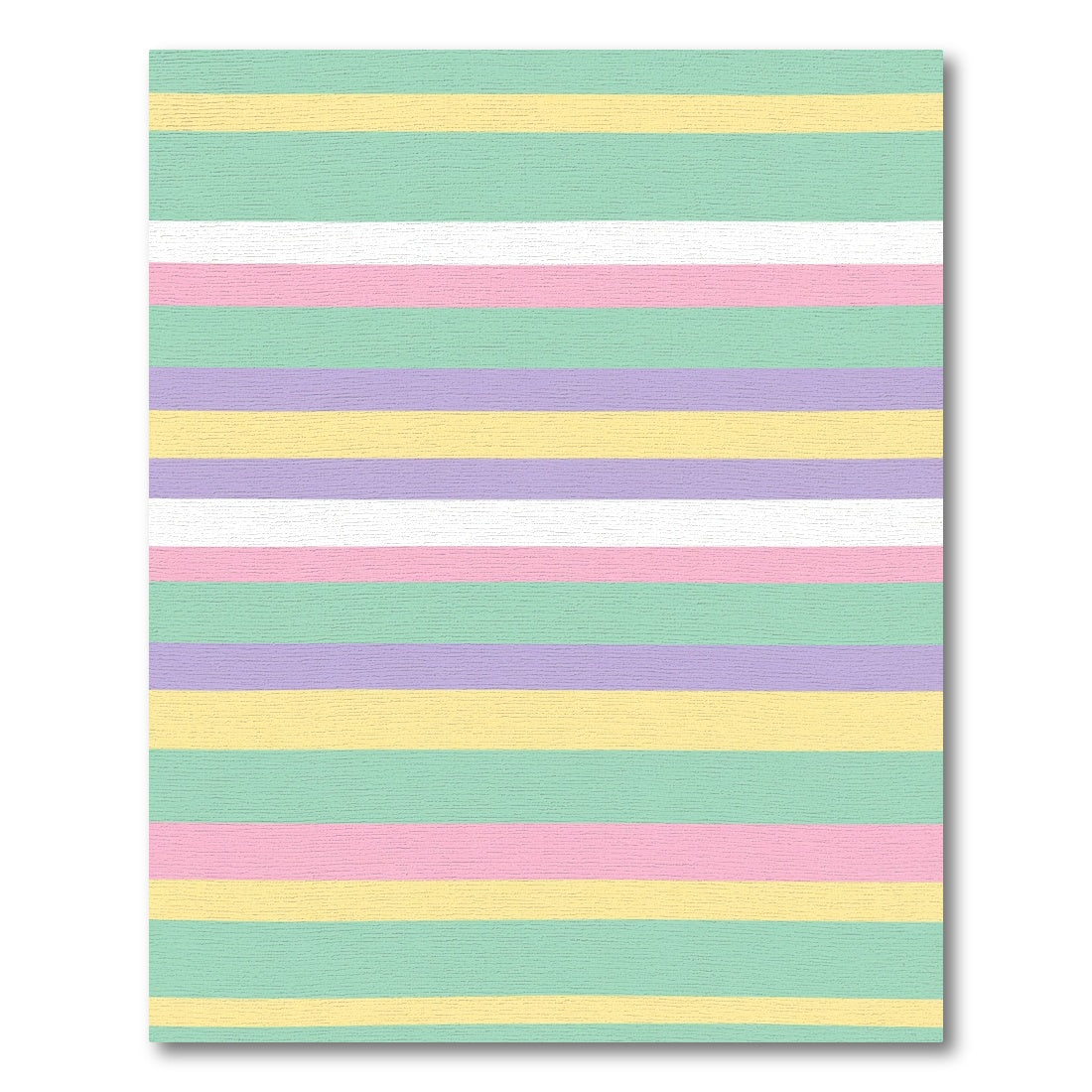 Pastel Rainbow Stripe Harmony Rug
