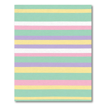 Pastel Rainbow Stripe Harmony Rug