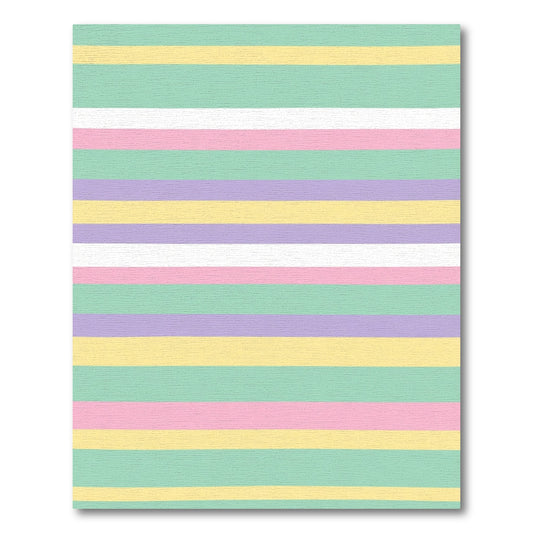 Pastel Rainbow Stripe Harmony Rug