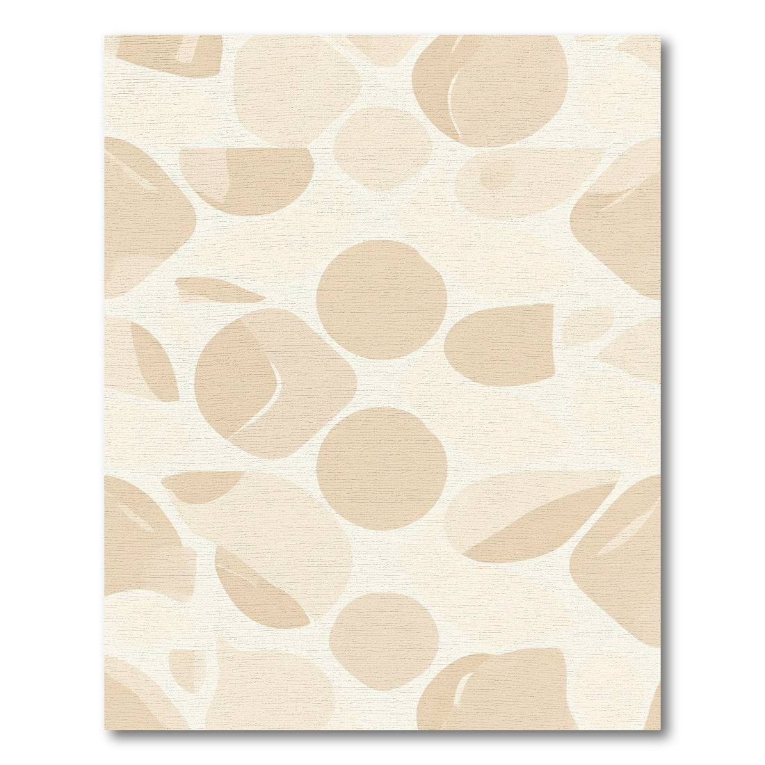 Neutral Organic Stone Soft Pebble Pile Rug