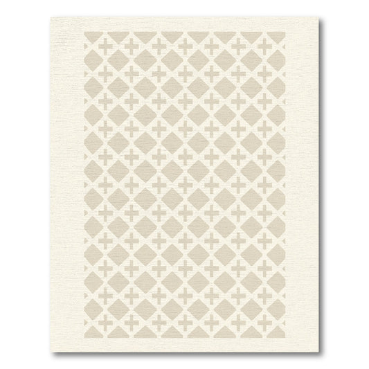 Neutral Diamond Plus Lattice Rug