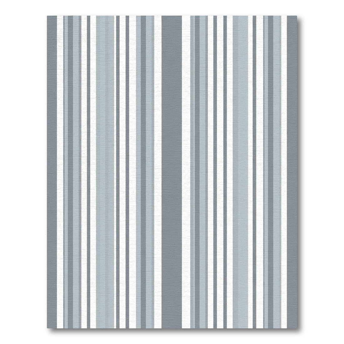 Cool Grey Vertical Lines Rug