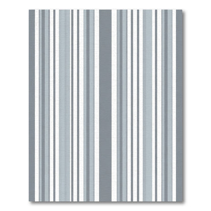 Cool Grey Vertical Lines Rug