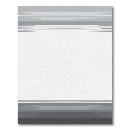 Monochromatic Abstract Geometric Layered Rug
