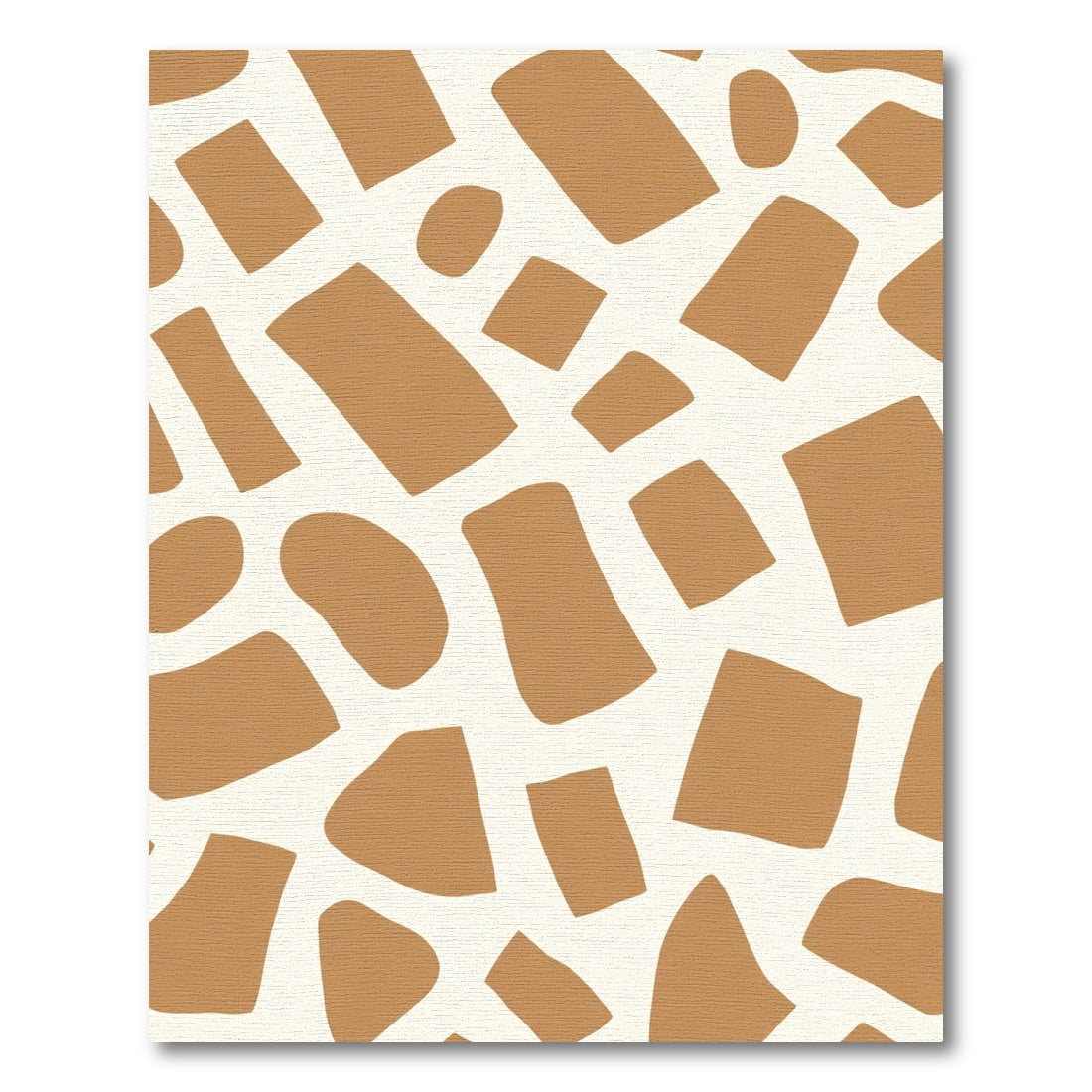 Warm Tan Giraffe Spots Rug