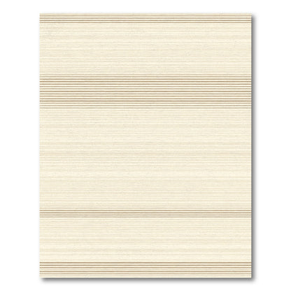 Creamy Khaki Subtle Striped Rug