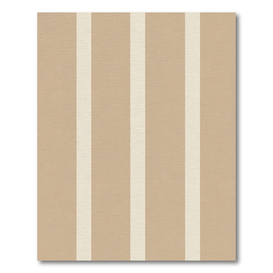 Neutral Tones Vertical Stripes Rug