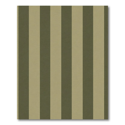 Classic Khaki Olive Stripe Rug