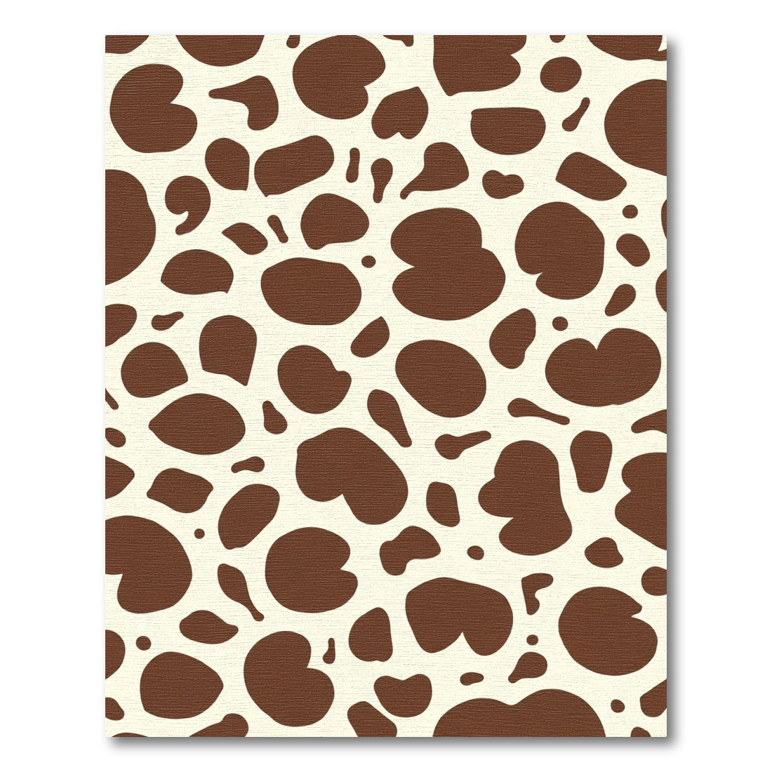Brown Cream Holstein Spots Rug
