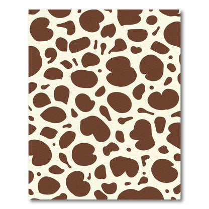 Brown Cream Holstein Spots Rug