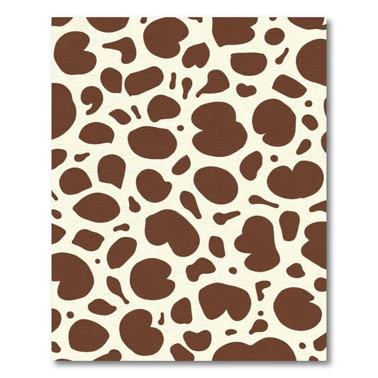 Brown Cream Holstein Spots Rug