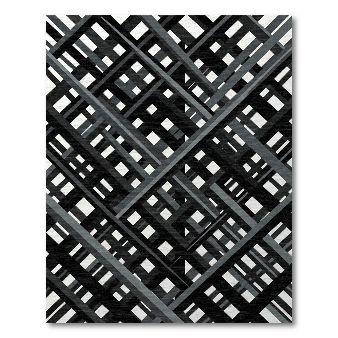 Monochromatic Intersecting Lines Rug