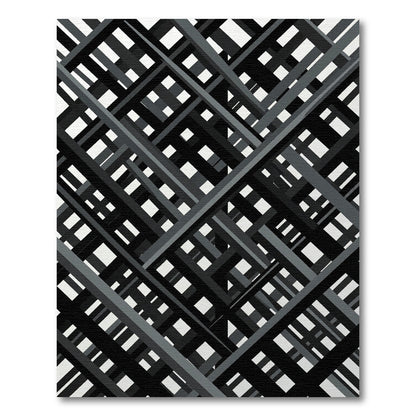 Monochromatic Intersecting Lines Rug