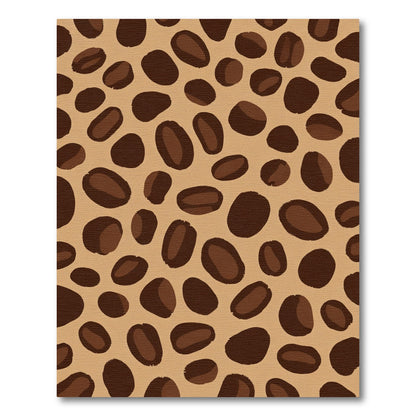 Brown Natural Spots All Over Rug