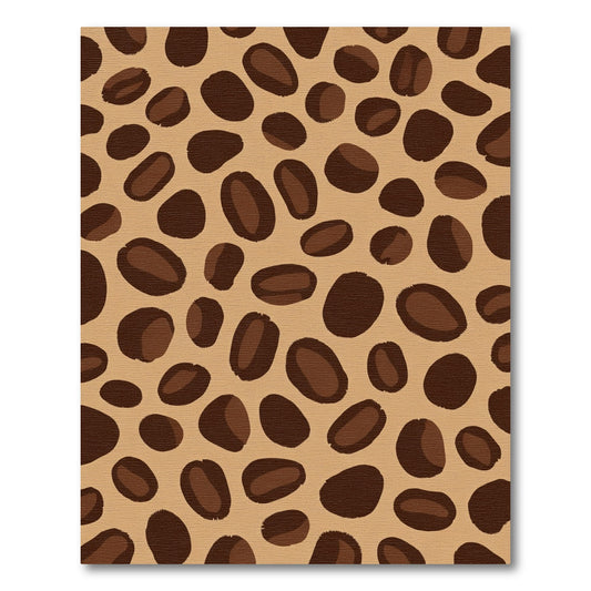Brown Natural Spots All Over Rug