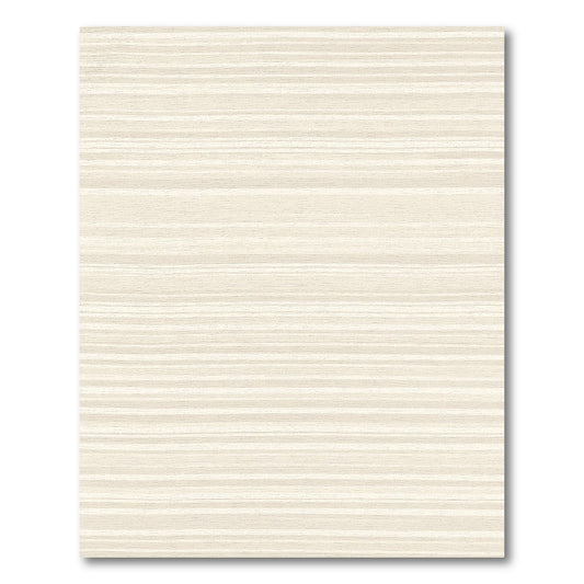 Minimalist Cream Hand Drawn Stripes Rug