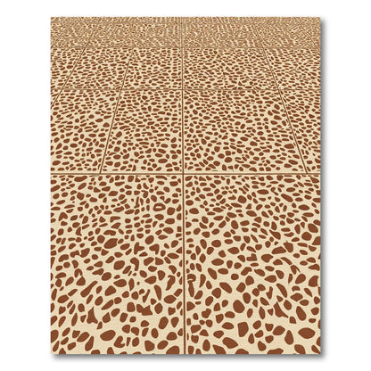 Beige Brown Organic Dapple Rug