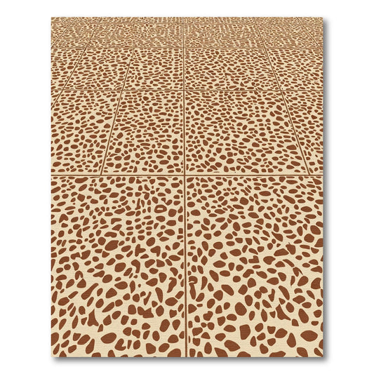 Beige Brown Organic Dapple Rug