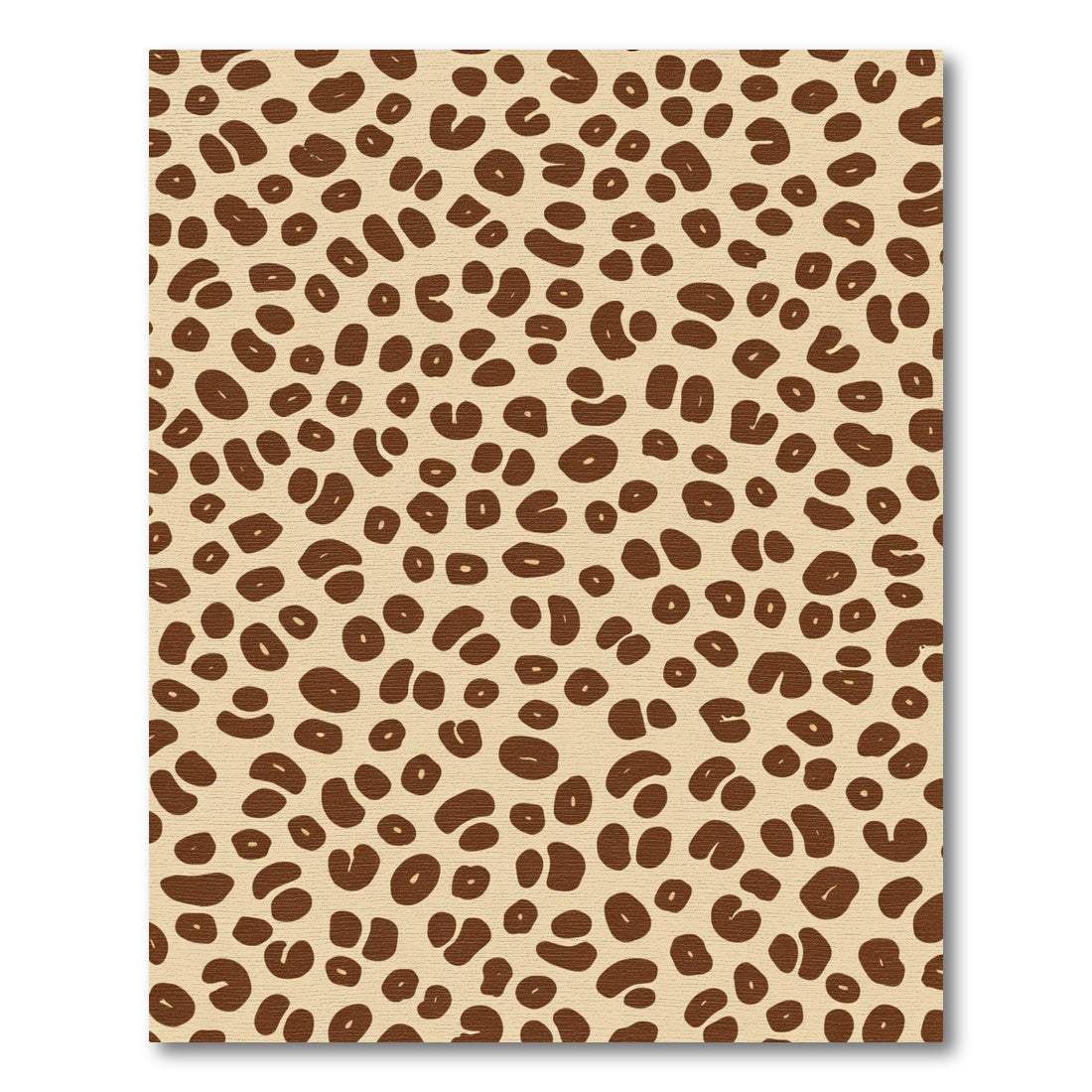 Tan Animal Spots Rug