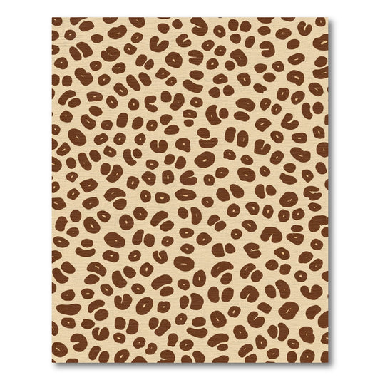 Tan Animal Spots Rug