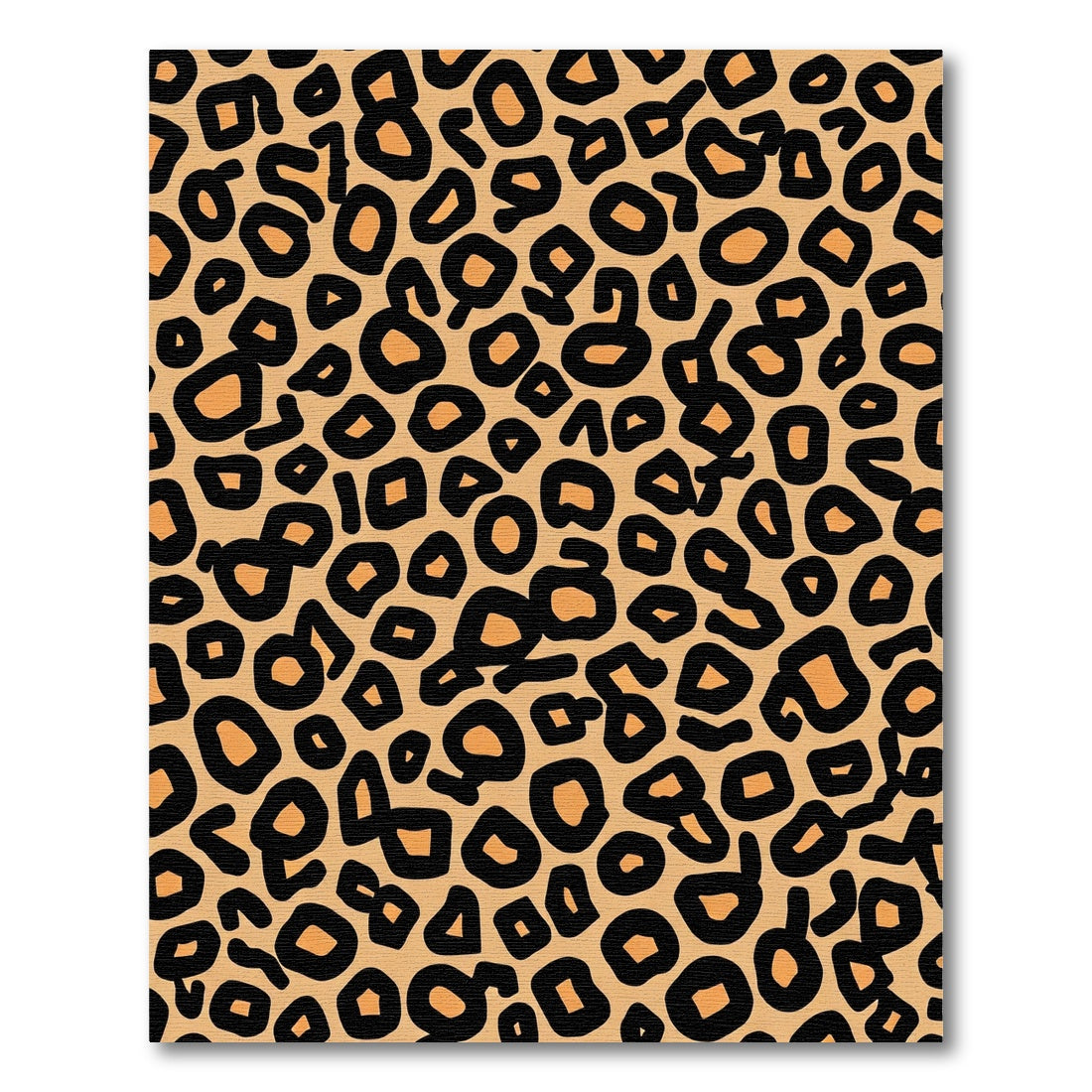 Wild Cat Spots Caramel Rug